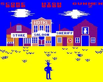 Gunsmoke (198x)(Software Invasion) screen shot game playing